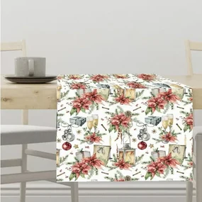 Vianočný obrus Christmas Rose Veľkosť: 40x40 cm