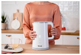 Biela rýchlovarná kanvica 1,5 l Sense KO693110 – Tefal