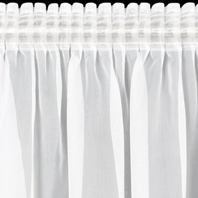 ZÁCLONA NA PÁSKE LUCY 400X250 CM BIELA
