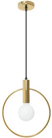 Toolight Toolight, Stropné svietidlo závesné - kruh zlatý APP485-1CP, zlatá, OSW-00909