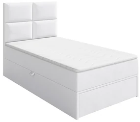 Kontinentálna posteľ Hudson Lux 1, Strana: ľavá, Rozmer postele: 90x200 cm, Farby: Muna 10