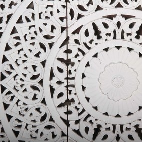 Orientálna drevená mandala Hawa