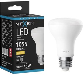 Mexen Nova, LED žiarovka E27, R63, 12W, Teplá - 3000K, 1260 lm - L104-E27-1230-01