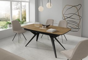 Hranatý rozkladací stôl NIKO 180 cm
