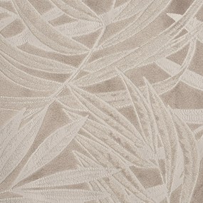 ZATEMŇOVACÍ ZÁVES NA KRÚŽKOCH VERA 140X250 CM LISTY