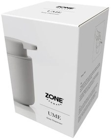 Svetlosivý dávkovač tekutého mydla z kameniny Zone Soft Grey, 250 ml