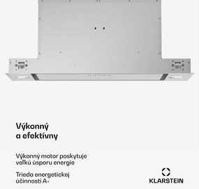 Klarstein TurboMax odsávač pár, 380 m³/h, Účinnosť A+, Dvojitá prevádzka, 3 úrovne, LED