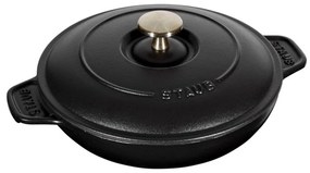 Staub pekáč s vekom okrúhly 20 cm/0,75 l čierny, 1332025