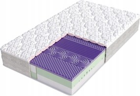 Penový matrac Porano 160x200, pohodlný prešívaný poťah Nano 28 cm