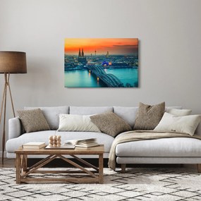 Obraz - Kolín nad Rýnom (90x60 cm)
