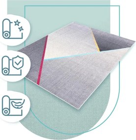 Koberec Agnella Funky Top Geb sivý