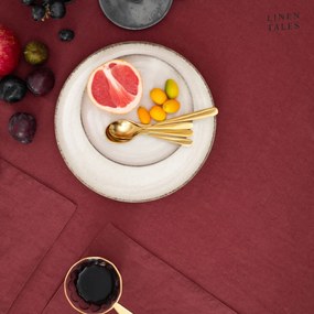 Ľanové prestieranie 35x45 cm Marsala – Linen Tales