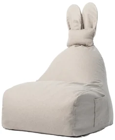 Béžový detský sedací vak The Brooklyn Kids Funny Bunny