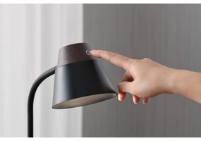 Immax 08999L - LED+CCT stmievateľná stolná lampa s bezdrôtovým nabíjaním QI IDEAL LED/8W/230V hnedá
