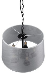 Reality - LED Luster na reťazi CIMA 5xE14/40W/230V šedá