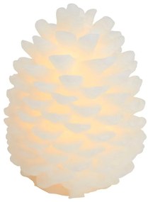 Biela svetelná dekorácia ø 10 cm Clara – Sirius