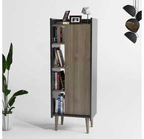 Skrinka Mavade 4 (orech + antracit) . Vlastná spoľahlivá doprava až k Vám domov. 1094226