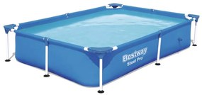 Obdĺžnikový bazén s rámom 2,21x1,5x0,43m 56401