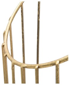 Stojan na dáždniky v zlatej farbe Mauro Ferretti, výška 60 cm