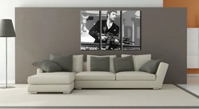 Ručne maľovaný POP Art obraz AL PACINO 3 dielny  al2