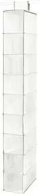 Compactor Závesný organizér na obuv Milky, 15 x 30 x 128 cm