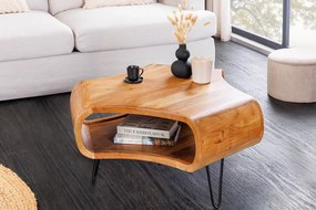 Konferenčný stolík ORGANIC LIVING 70 cm akáciové drevo