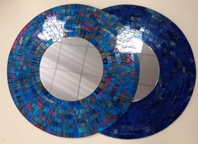 Zrkadlo okrúhle- MOZAIKA 50 cm