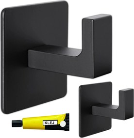 Súprava dvoch čiernych háčikov KSANTI