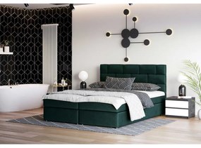 Dizajnová posteľ WALLY 180x200, zelená