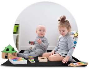 Detské típí s girlandou a svetielkami Nukido 740025 - panda