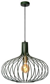 Lucide 78374/50/33 - Luster na lanku MANUELA 1xE27/60W/230V pr. 50 cm zelená