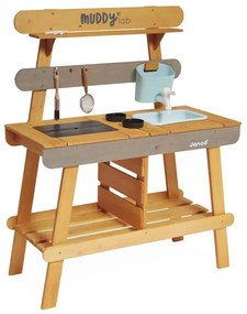 Janod - Vonkajšia drevená kuchynka MUDDY LAB