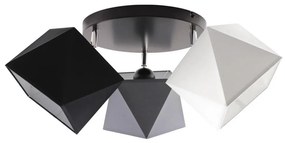 Prisadený luster DIAMENT 3xE27/60W/230V