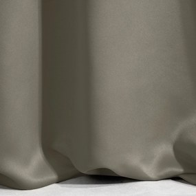 ZÁVES NA KÚŽKOCH NERISA 140X250 CM TMAVOBÉŽOVÁ