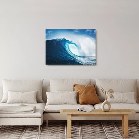 Sklenený obraz - Vlna oceánu (70x50 cm)