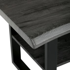 Konferenčný stolík 120 x 60 cm, sivý dub