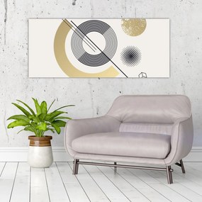 Obraz - Geometrické tvary N⁰2 (120x50 cm)