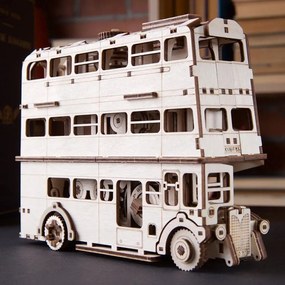 Ugears 3D mechanické puzzle Harry Potter Rytiersky autobus 268 ks