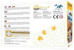 Brain Tree Puzzle Dovolenka na pláži 1000 dielikov