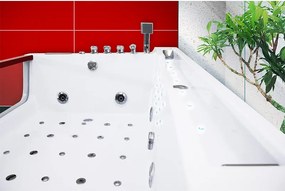 Terra Hydromasážna vírivá vaňa IMPERIA 610H 180×120 s ohrevom vody