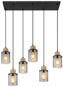 Globo 15707-6H - Luster na lanku REID 6xE27/15W/230V