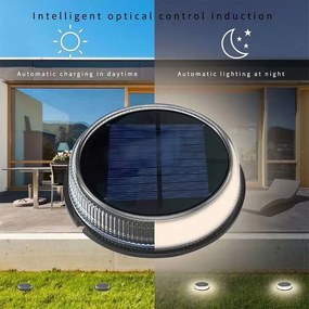 Bezdoteku LEDsolar 17Z vonkajšie svetlo na zapichnutie do zeme 4 ks, 17 LED, bezdrôtové, iPRO, 1W, teplá farba