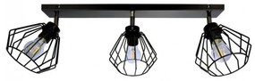 Loft Kovový luster Stropné svietidlo