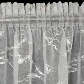 ZÁCLONA NA PÁSKE ALINA 140X270 CM BIELA