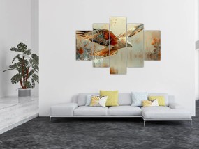 Obraz - Dravý vták (150x105 cm)