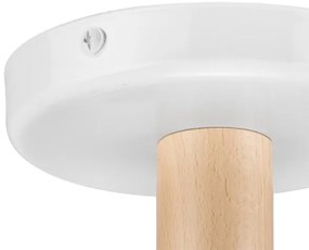 Prisadený luster ELLIE 3xE27/60W/230V biela