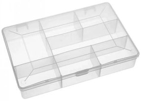 Triediaci organizér, úložný box na drobnosti, 15 priehradiek BRICO, 27x19x4