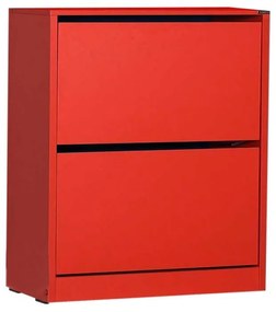 Botník (skrinka na topánky) Tosina 5 (červená). Akcia -22%. Vlastná spoľahlivá doprava až k Vám domov. 1094583