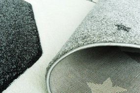 BE Koberec Smart Kids 22412 GREY – sivý obdĺžnikový Rozmer: 160x230 cm