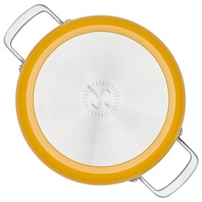 Panvica s pokrievkou/s keramickým povrchom ø 28 cm tegame Meda 3.0 – FABINI